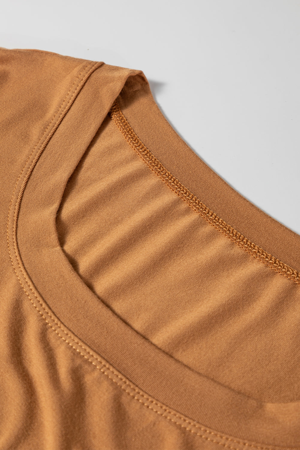 Black Solid Color Long Sleeve Slim Fit Top
